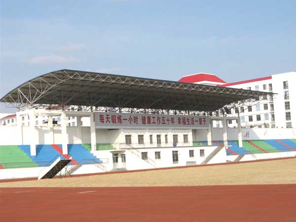 金山操场看台网架工程